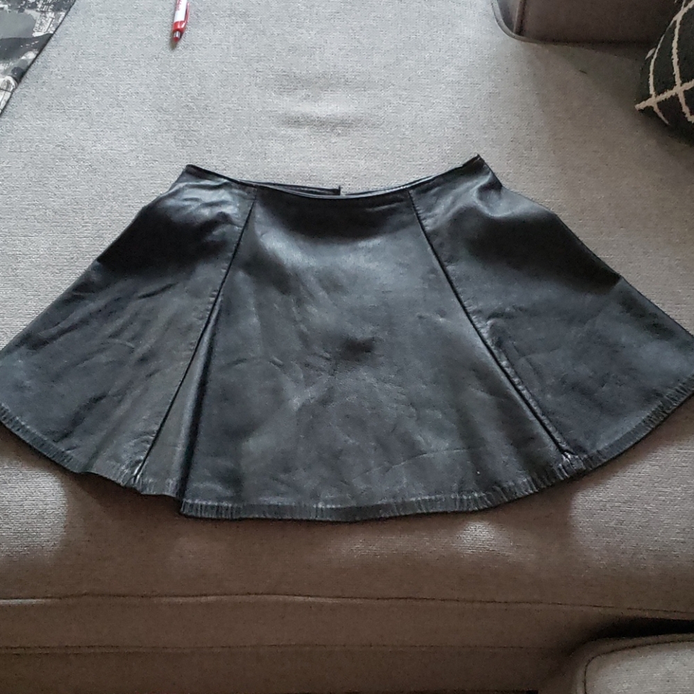 Leather A Line MINI